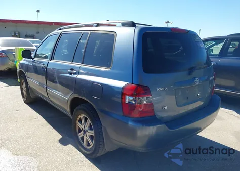 2006 Toyota Highlander V6 from USA, damaged, VIN JTEGP21A360094408